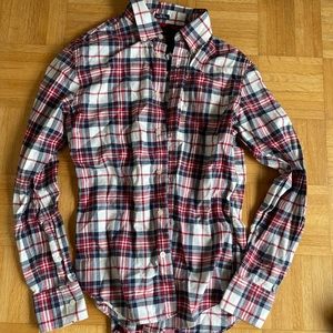 Tommy Hilfiger Plaid Button Up
